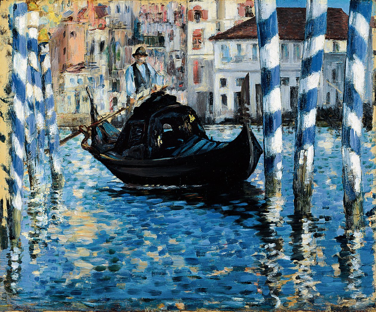 O Grande Canal de Veneza de Édouard Manet