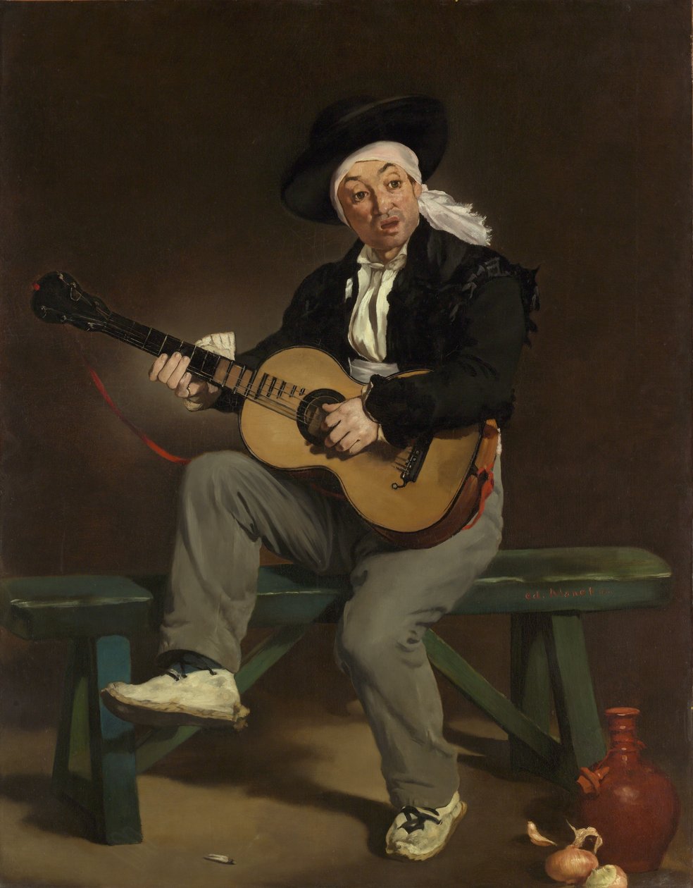 O cantor espanhol de Édouard Manet
