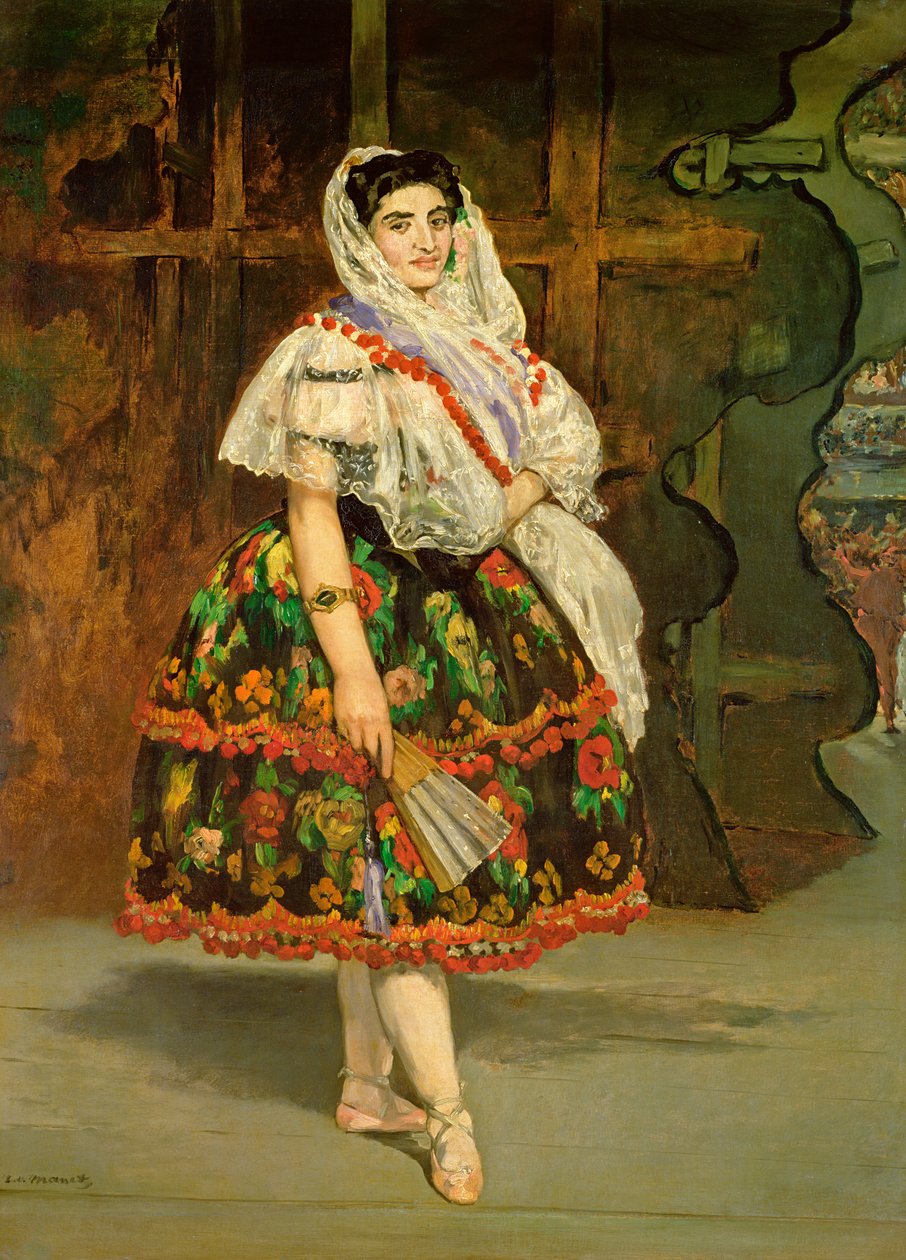 Lola de Valência, 1862 de Édouard Manet