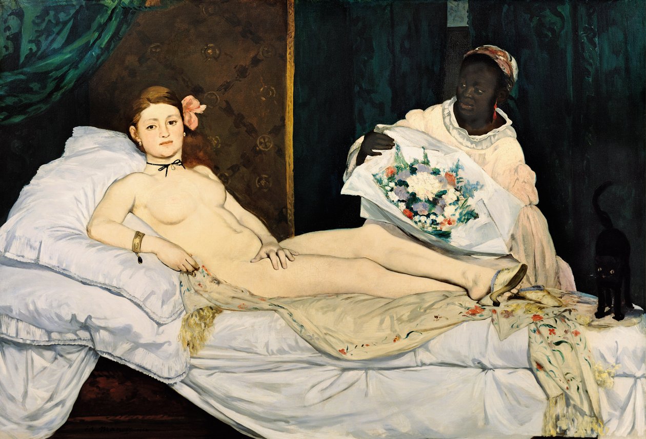 Olympia, 1863 de Édouard Manet