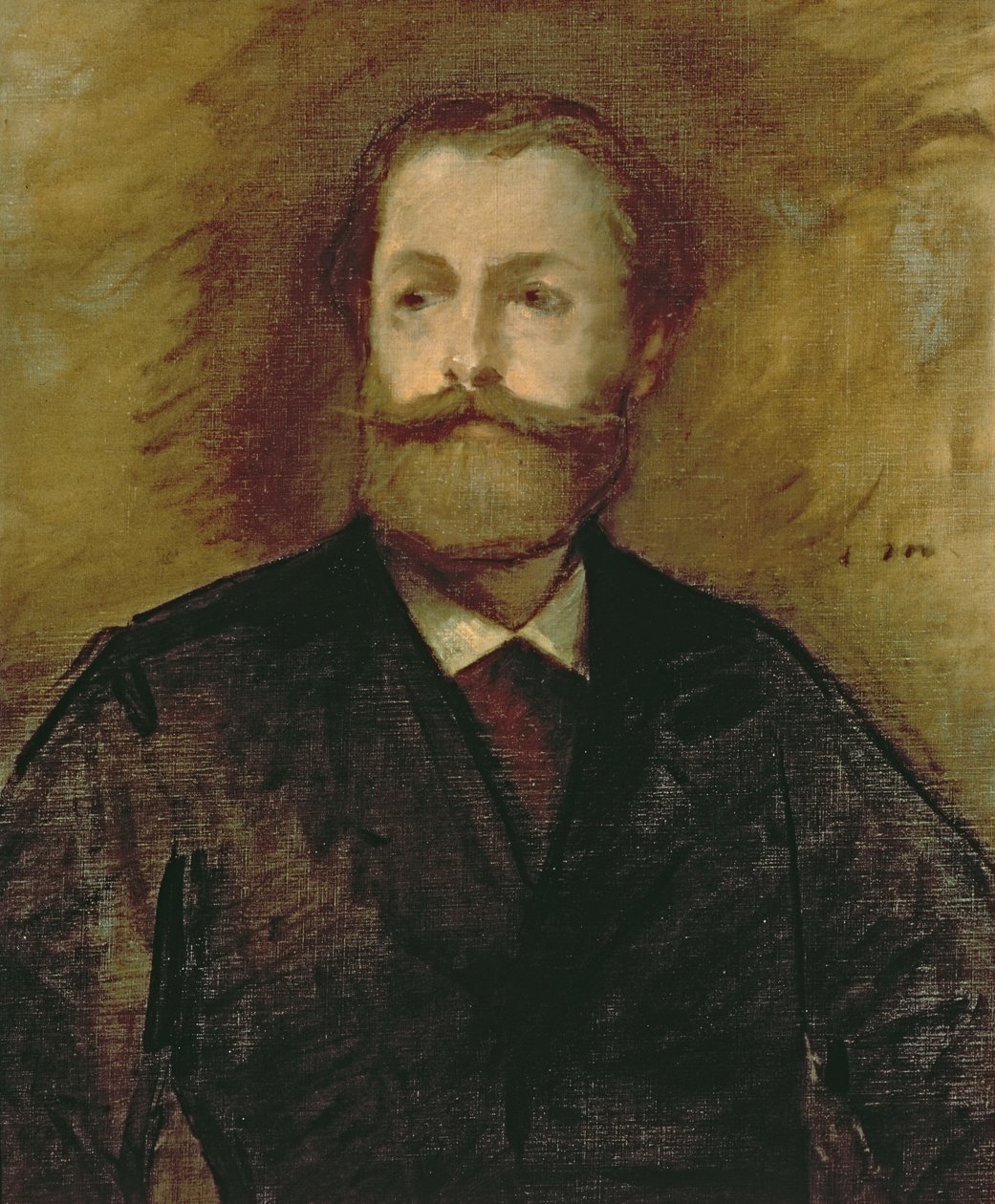 Retrato de Antonin Proust (1832-1905) c.1877-80 de Édouard Manet