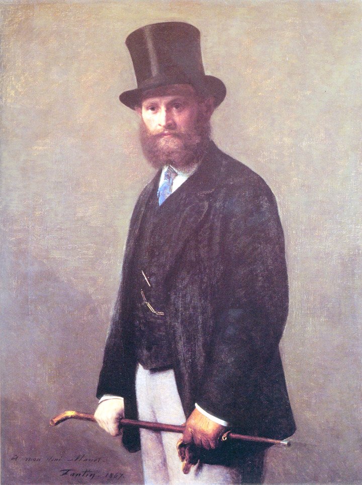 Retrato de Édouard Manet de Édouard Manet
