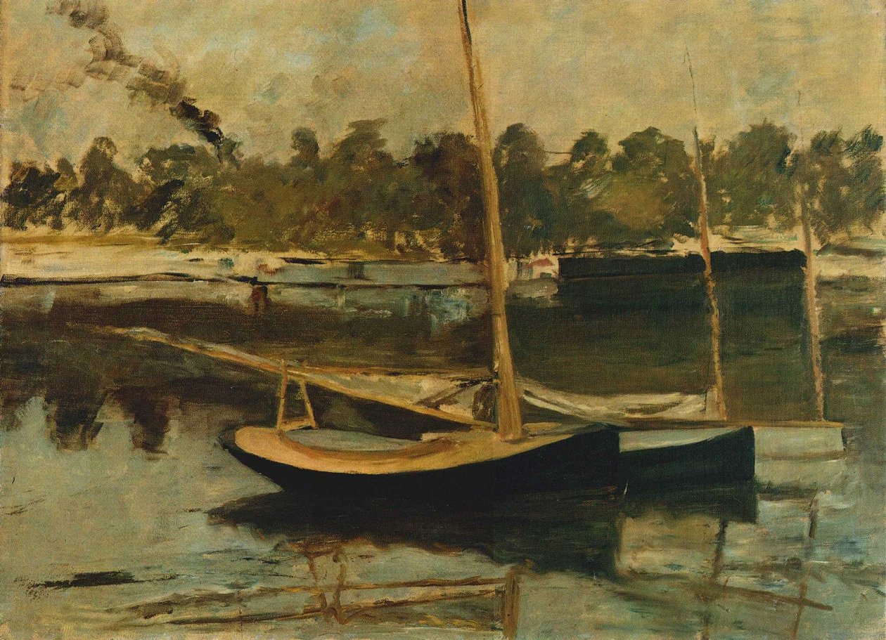 Veleiros em Argenteuil de Édouard Manet