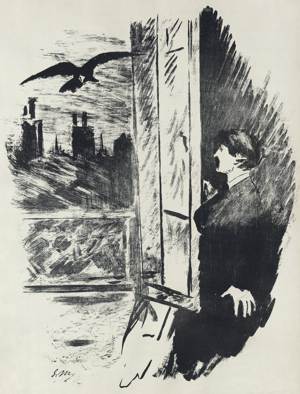 O Corvo de Édouard Manet