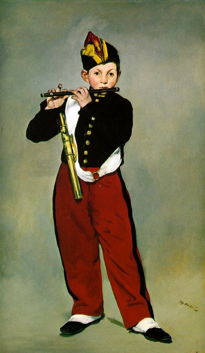 Jovem Flautista, ou o Fifer de Édouard Manet