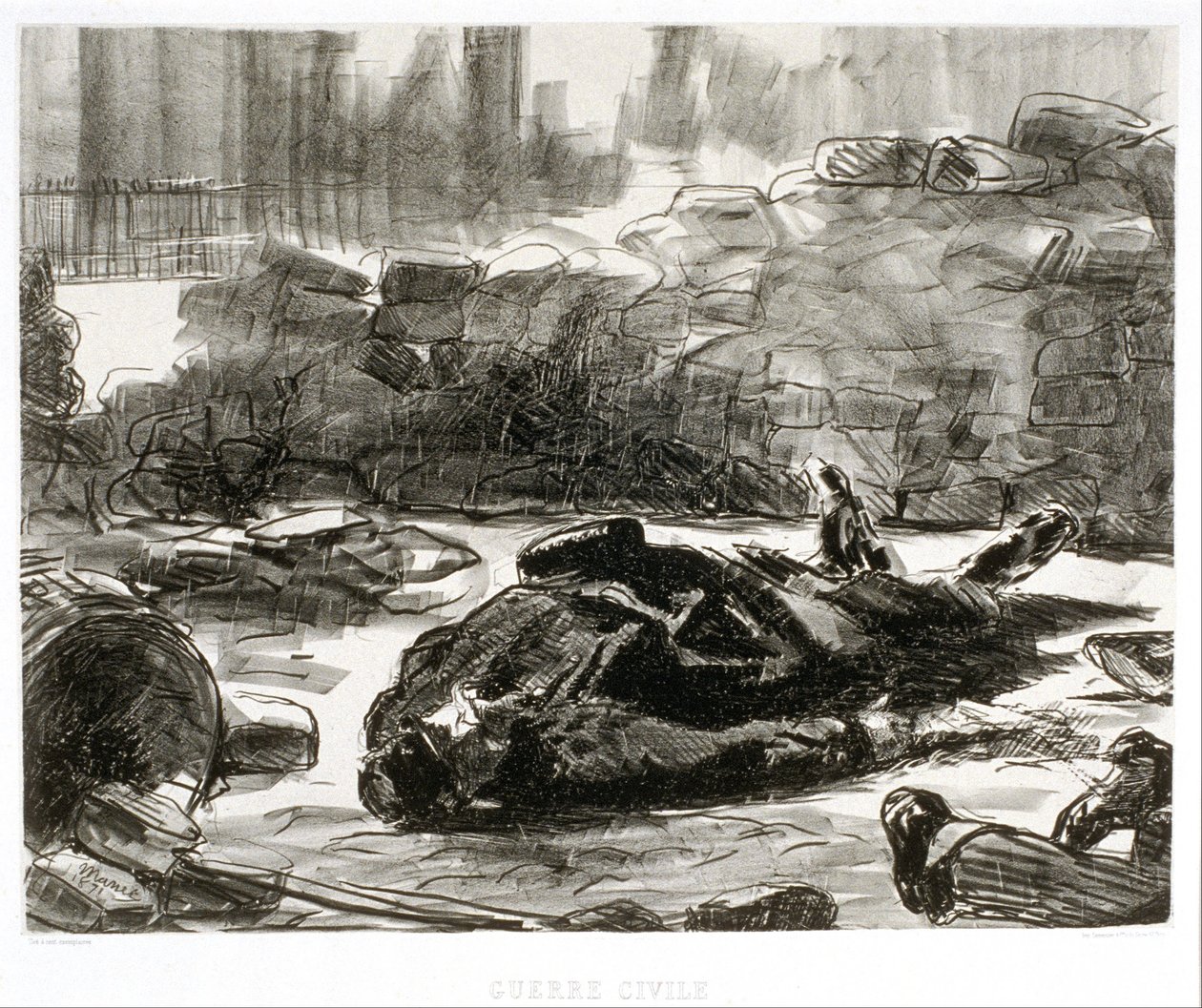 Guerra civil de Édouard Manet
