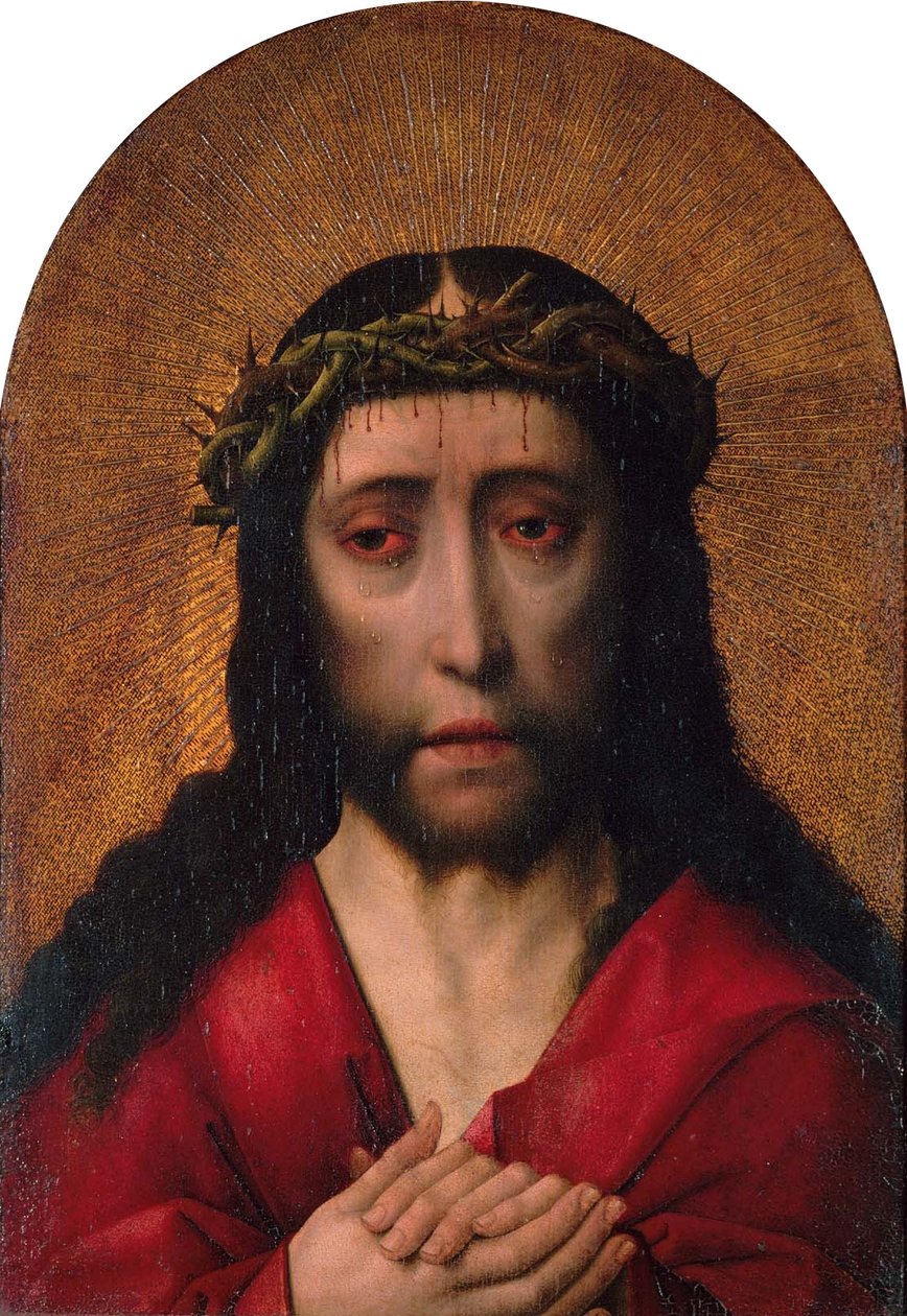 Cristo coroado de espinhos de follower of Dieric Bouts
