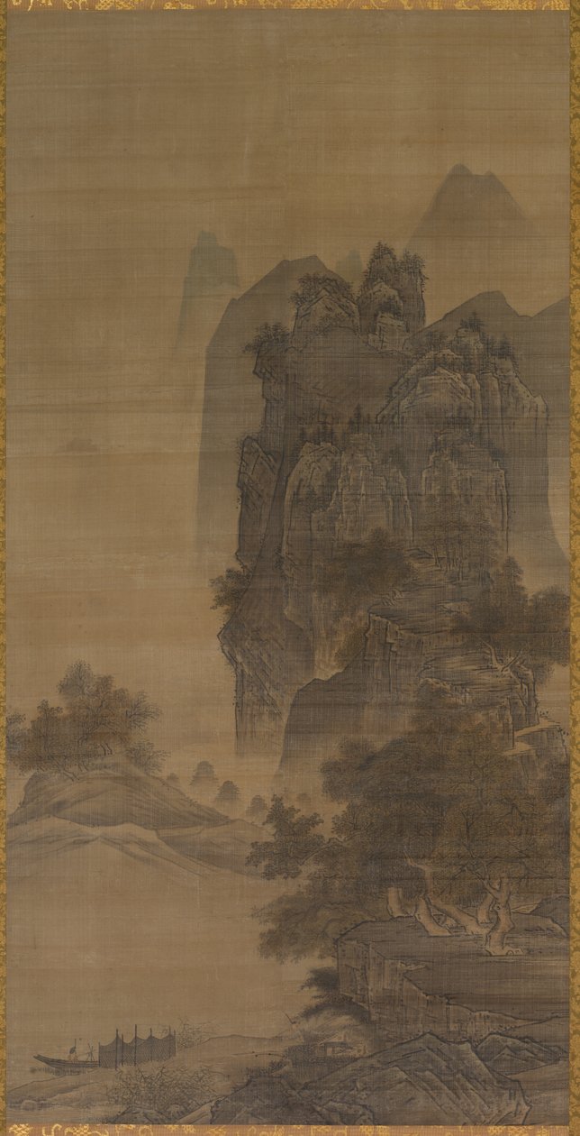 Paisagem de follower of Sesshū Tōyō