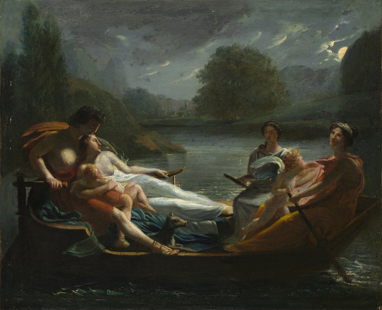 O sonho da felicidade de imitator of Pierre Paul Prud