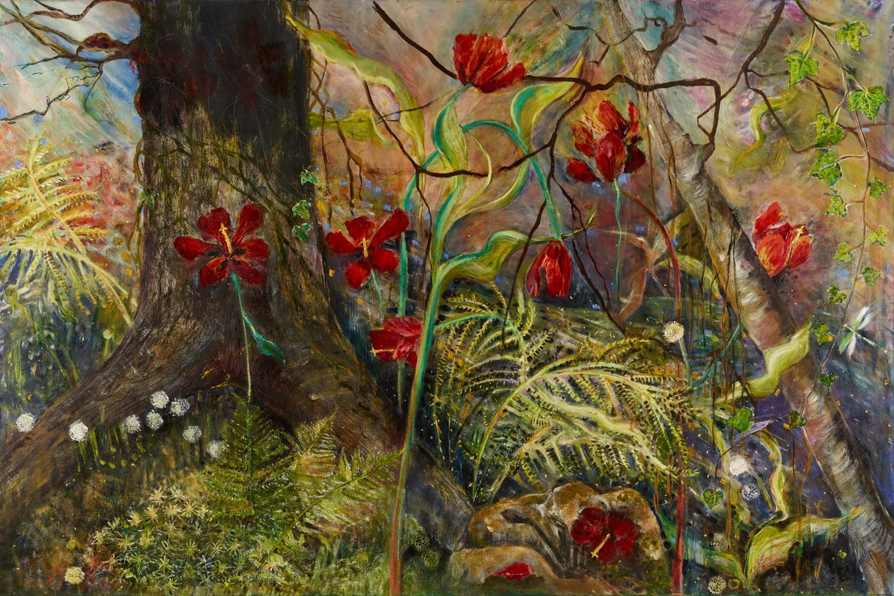 Jardim Feral, 2017 (óleo) de jocasta shakespeare