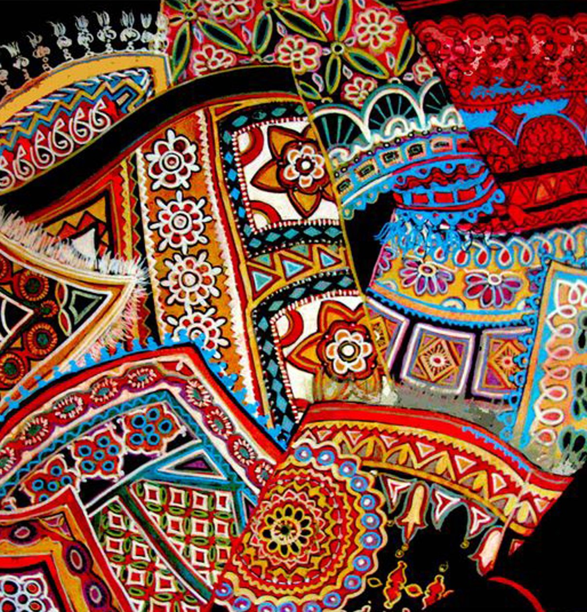 Fãs orientais, 2016 (misto) de linda arthurs