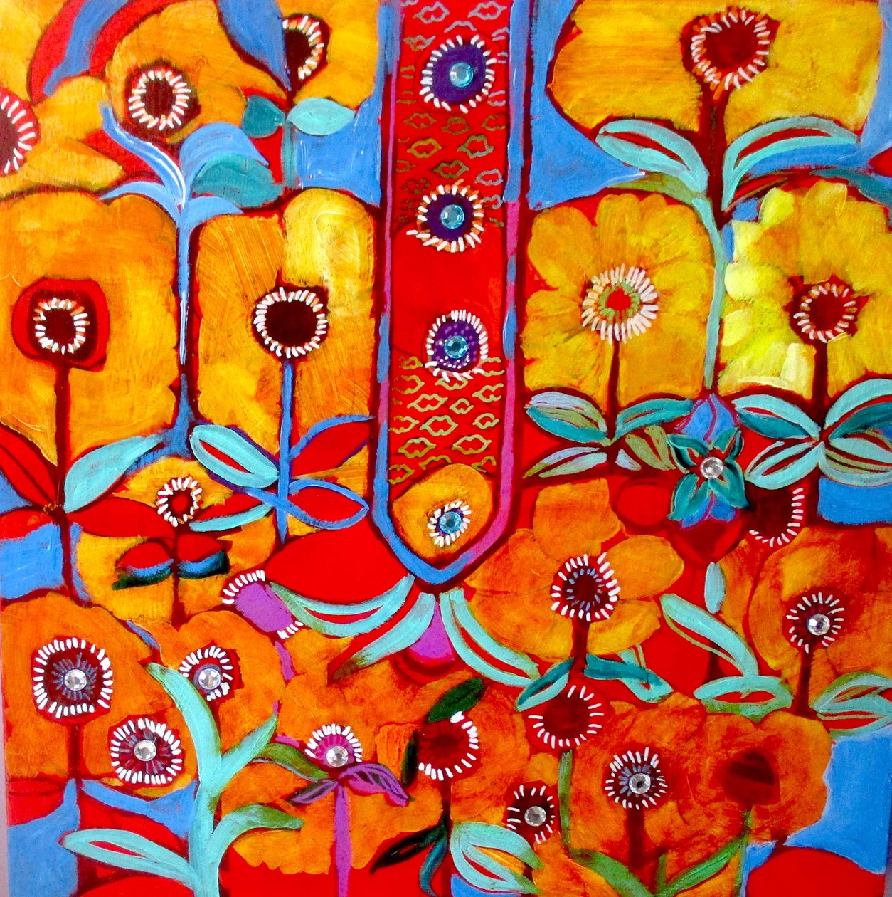 Peça de camisa Índia, 2014 (técnica mista) de linda arthurs