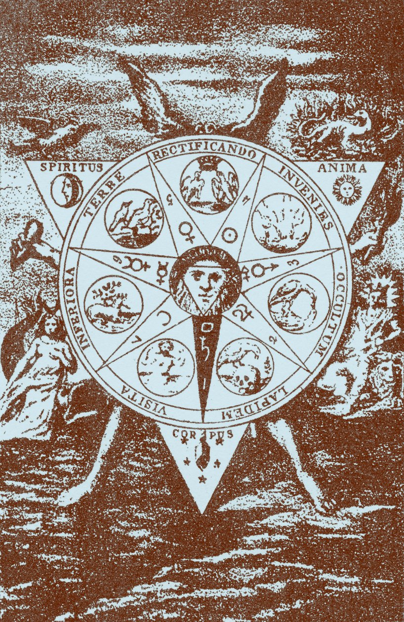 O grande arcanum hermético de Éliphas after Lévi