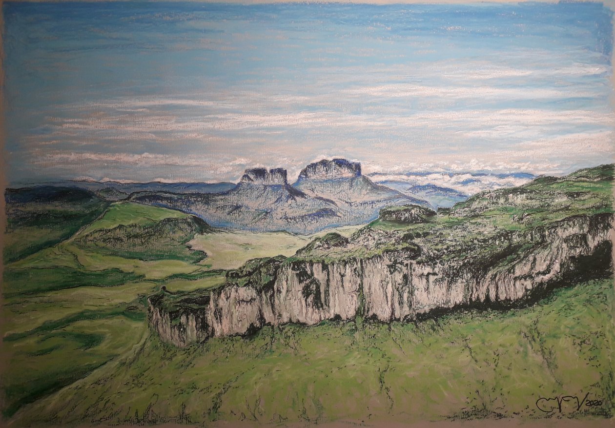 A GRANDE VENEZUELA DA SAVANA de miguelmendez_art.ve