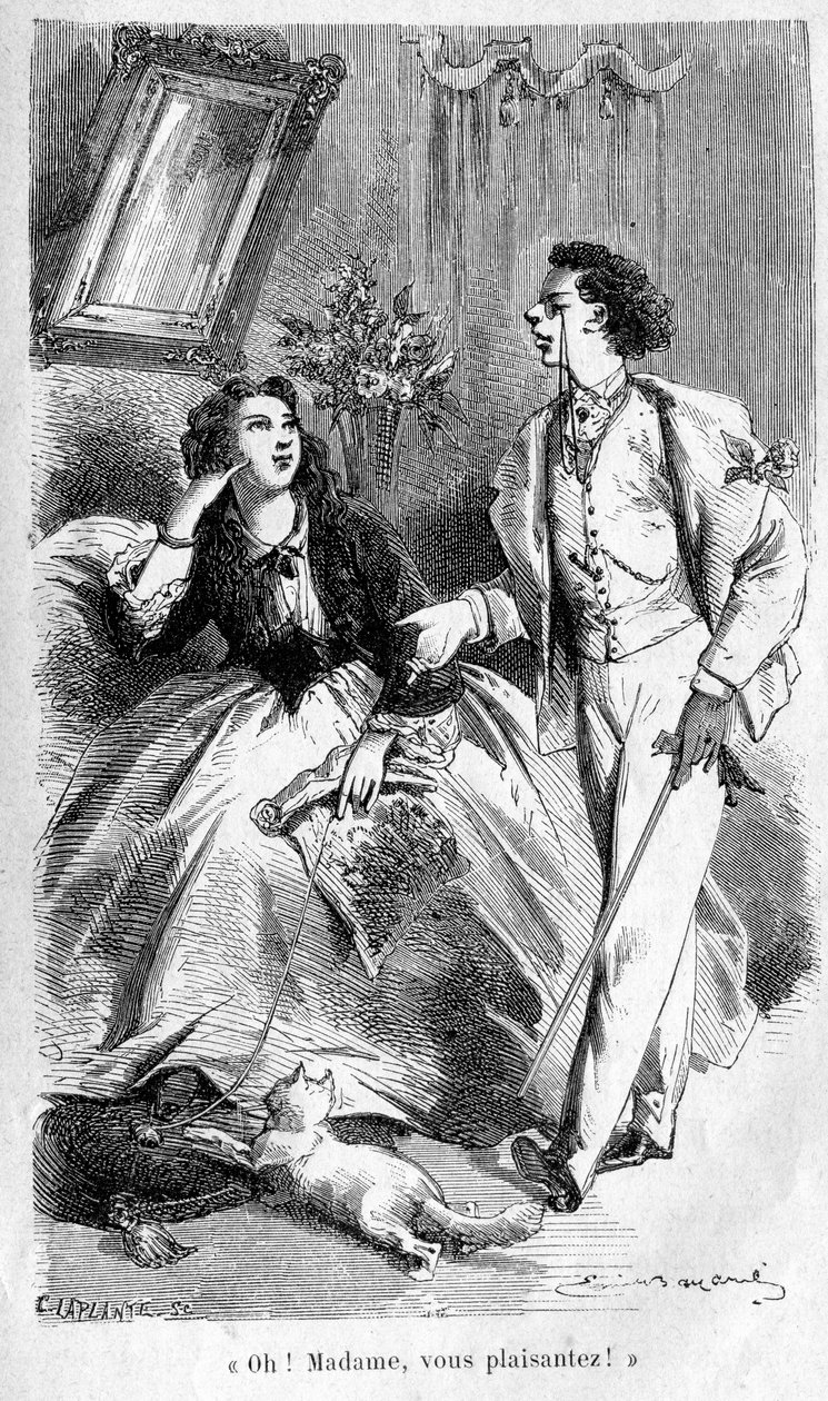 Uma das 28 ilustrações de página inteira de Émile Bayard em de Émile Bayard