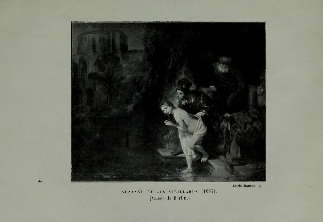 Suzanne e os velhos de Émile Verhaeren Rembrandt
