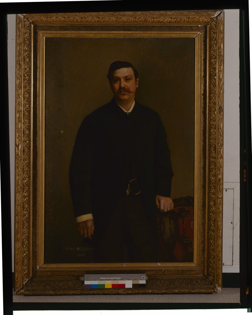 Retrato de Charles Baratoux de musée d de Saint Brieuc