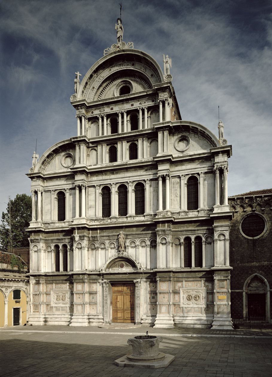 A igreja de San Zaccaria, 1480-1500 de Mauro Coducci or Codussi