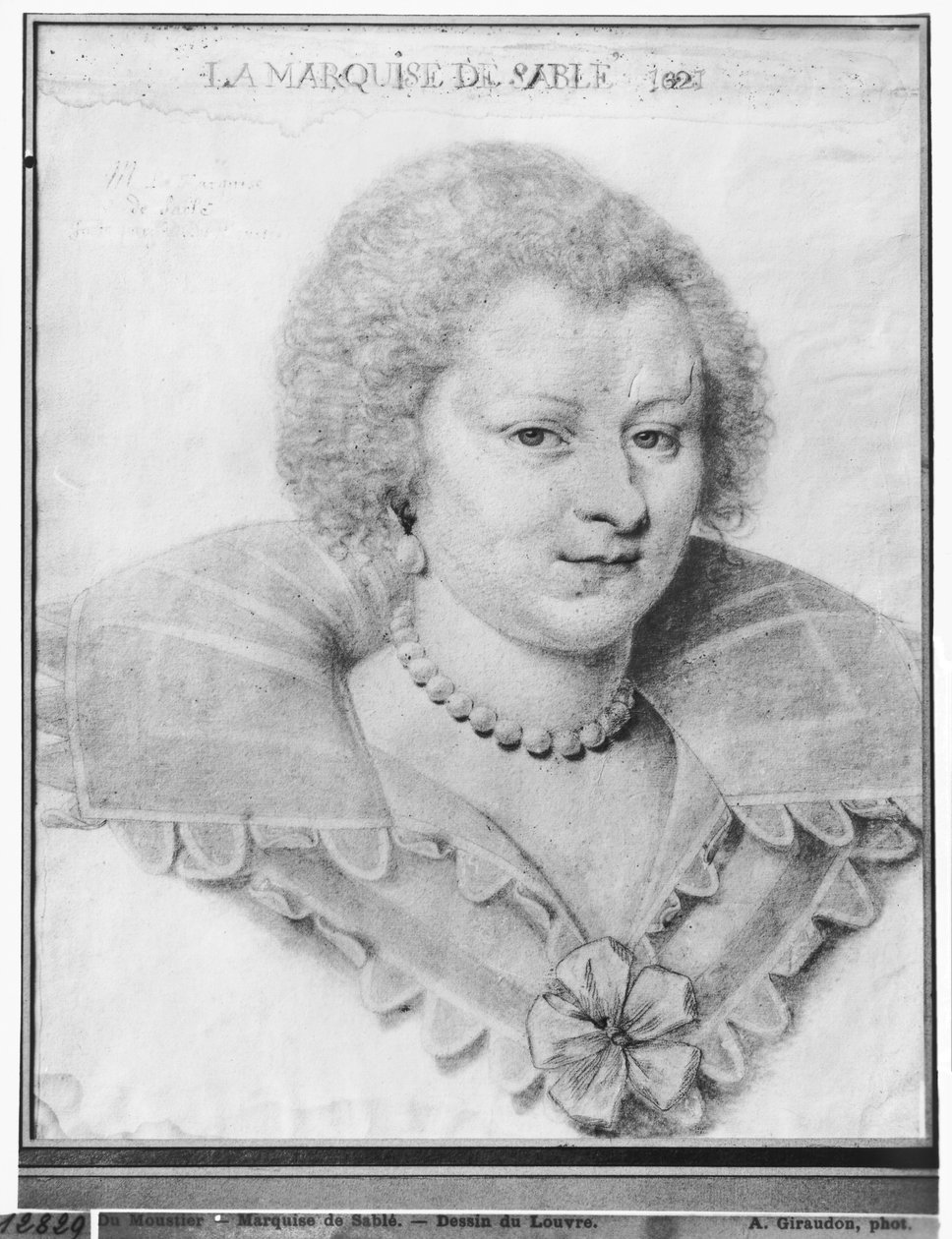 Retrato de Magdeleine de Souvre (1599-1678) Marquesa de Sable, 1621 de Daniel Dumonstier or Dumoustier