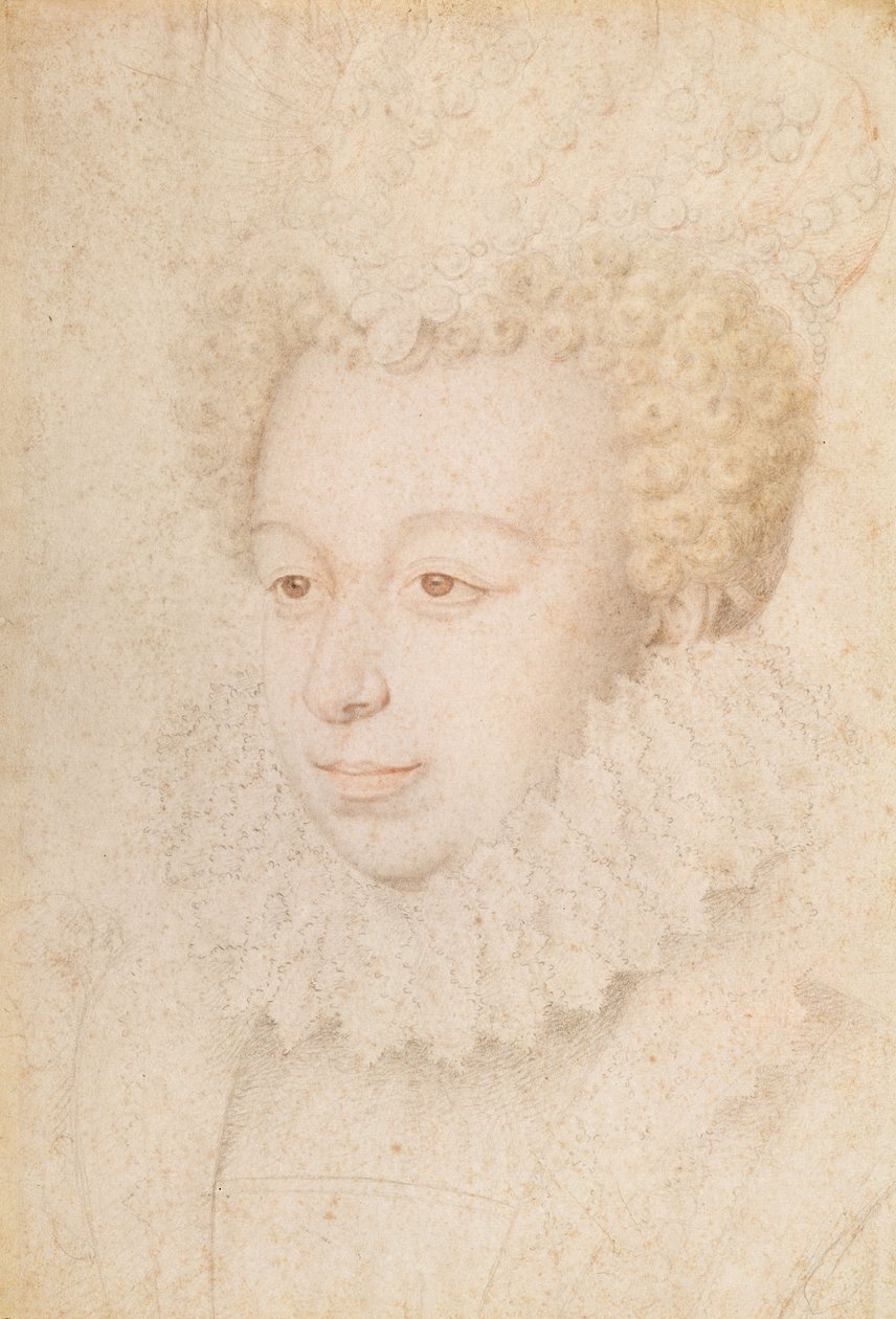 Retrato de uma mulher de Daniel Dumonstier or Dumoustier