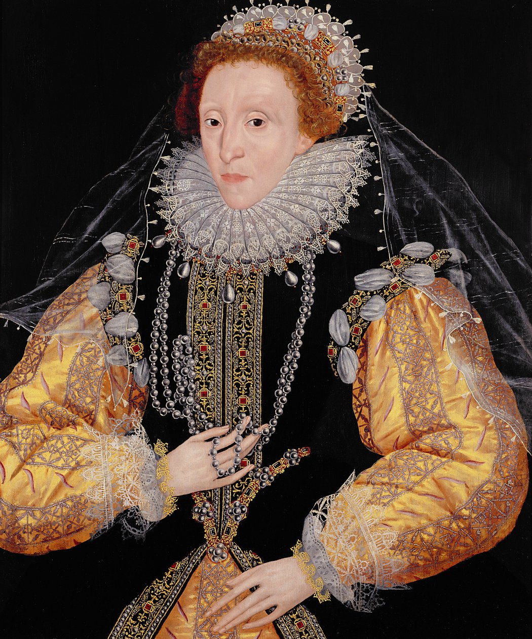 Retrato da rainha Elizabeth I, c.1586 de Federico Zuccari or Zuccaro