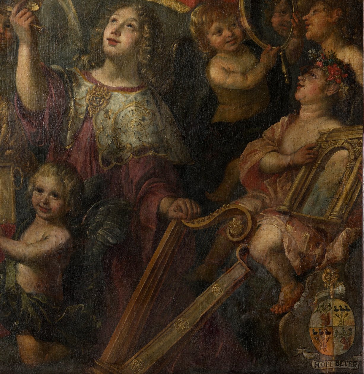 Igreja paroquial (Igreja de Santa Walburga). quadro. Nicolas De Liemaeckere. de or Liemaecker Nicolaas de Liemakere