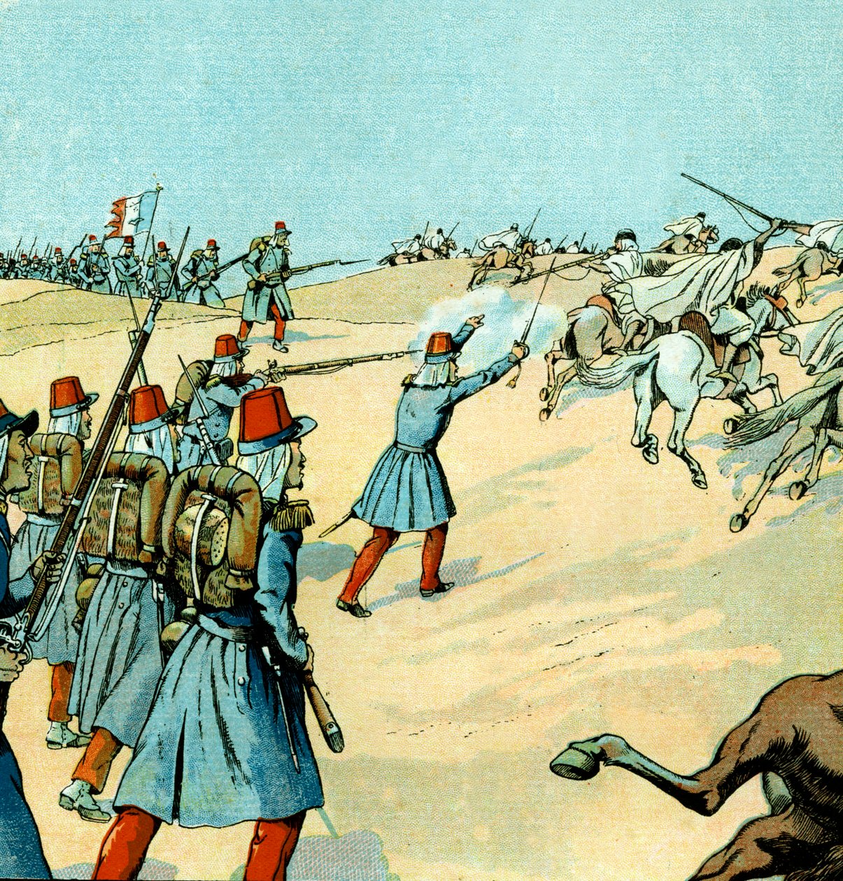 Conquista da Argélia pelo exército francês em 1830 de pseudonym for Onfray de Breville Jacques Job