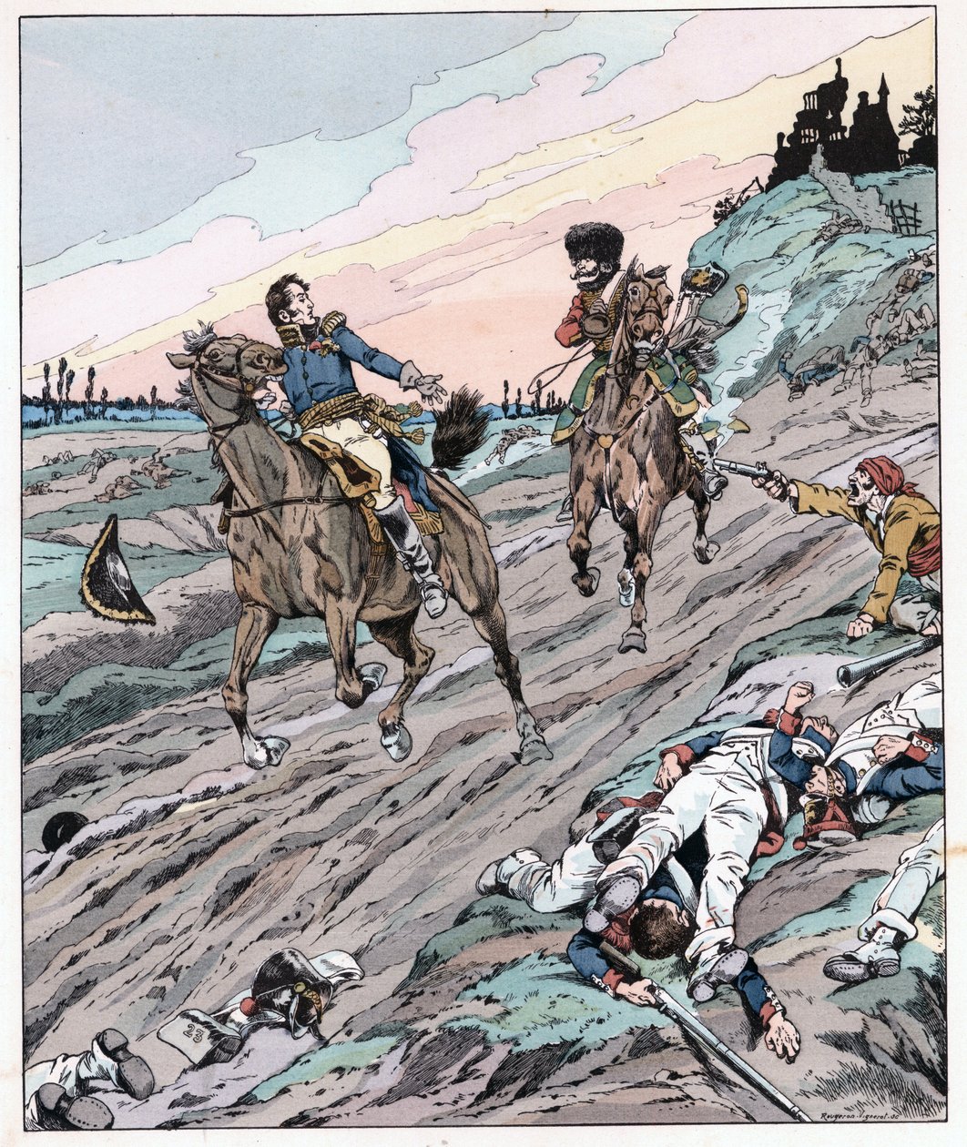 Dê-lhe ainda para beber as palavras do General Hugo (Joseph Leopold Sigisbert Hugo de pseudonym for Onfray de Breville Jacques Job