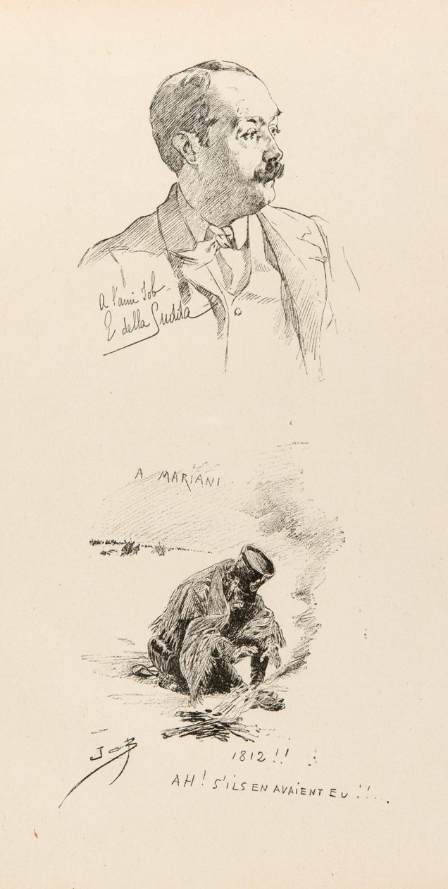Retrato de Job (Jacques Marie Gaston Gaston Onfroy de Breville de pseudonym for Onfray de Breville Jacques Job