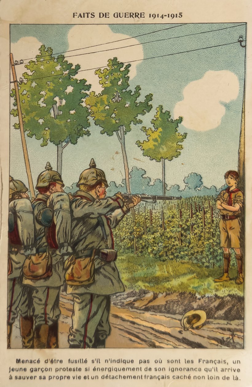 1ª Guerra Mundial: Juventude Heróica (ilustração) de pseudonym for Onfray de Breville Jacques Job