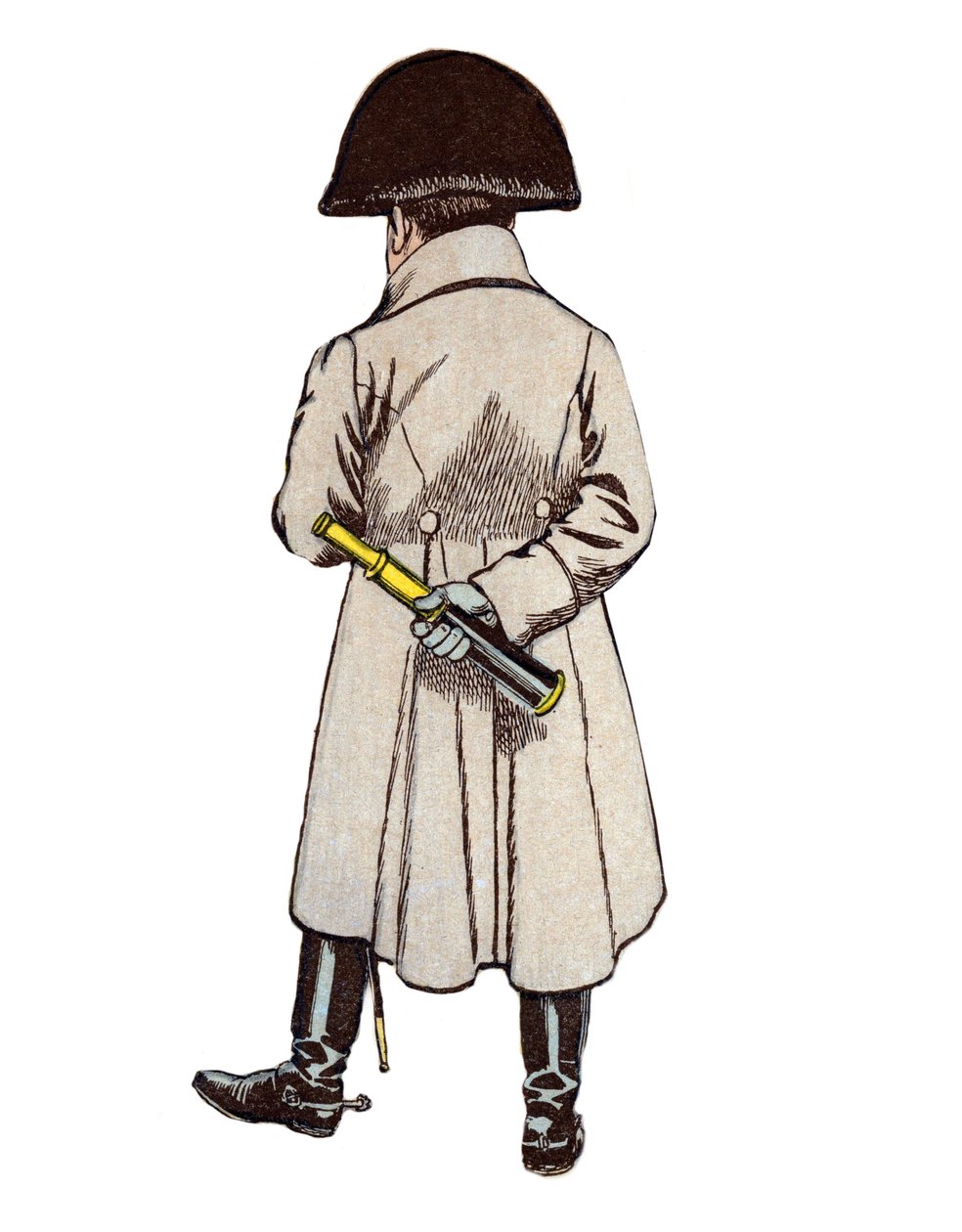 retrato de Napoleão Bonaparte - litografia de Job (Jacques Onfroy de Breville) de "Le Grand Napoleon des Petites Enfants" 1893 de pseudonym for Onfray de Breville Jacques Job