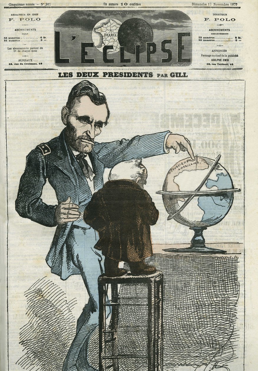 Os dois presidentes, Ulysses Simpson Grant de pseudonym for Onfray de Breville Job