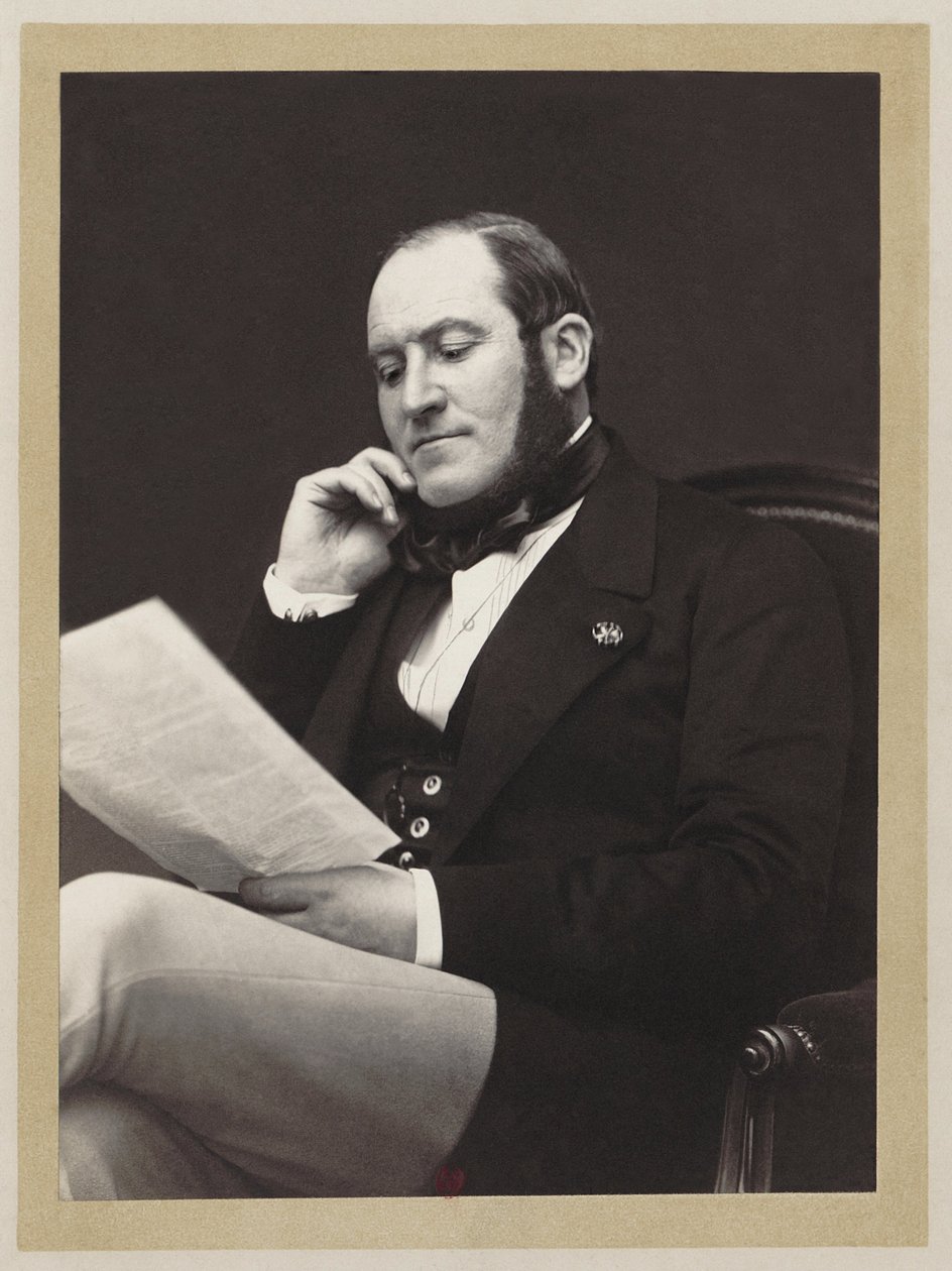 Barão Georges-Eugène Haussmann (1809-1891), Prefeito de Paris, urbanista da Paris de Napoleão III de stitch and restoration by Jebulon UnknownUnknown . Upload