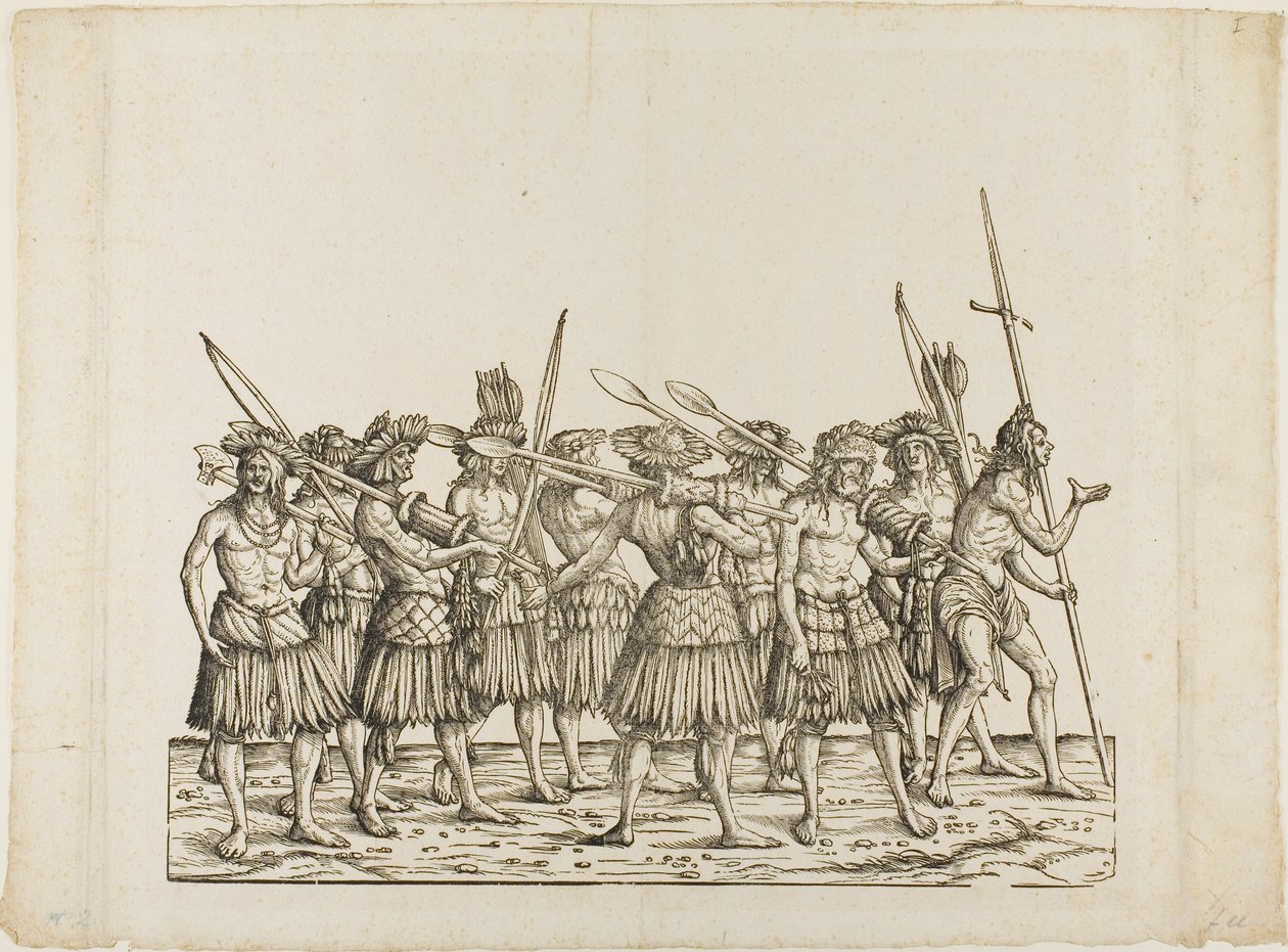 Selvagens de the Elder Hans Burgkmair