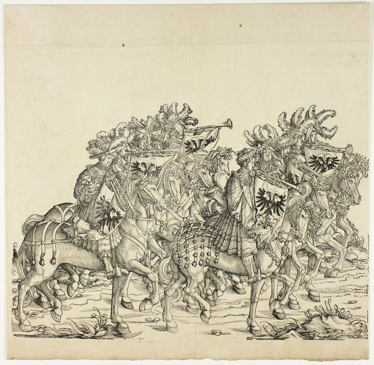 Triunfo de Maximiliano de the Elder Hans Burgkmair