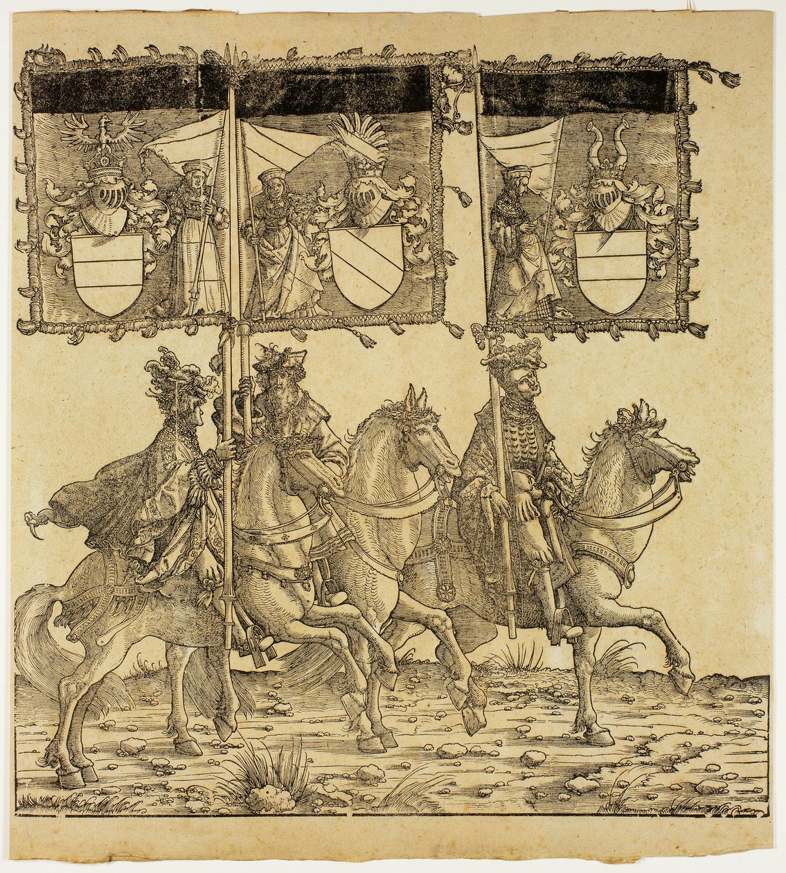 Triunfo de Maximiliano de the Elder Hans Burgkmair