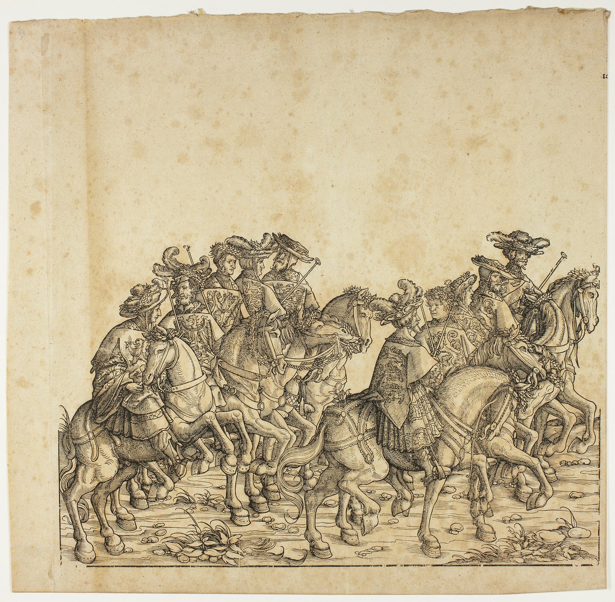 Triunfo de Maximiliano de the Elder Hans Burgkmair