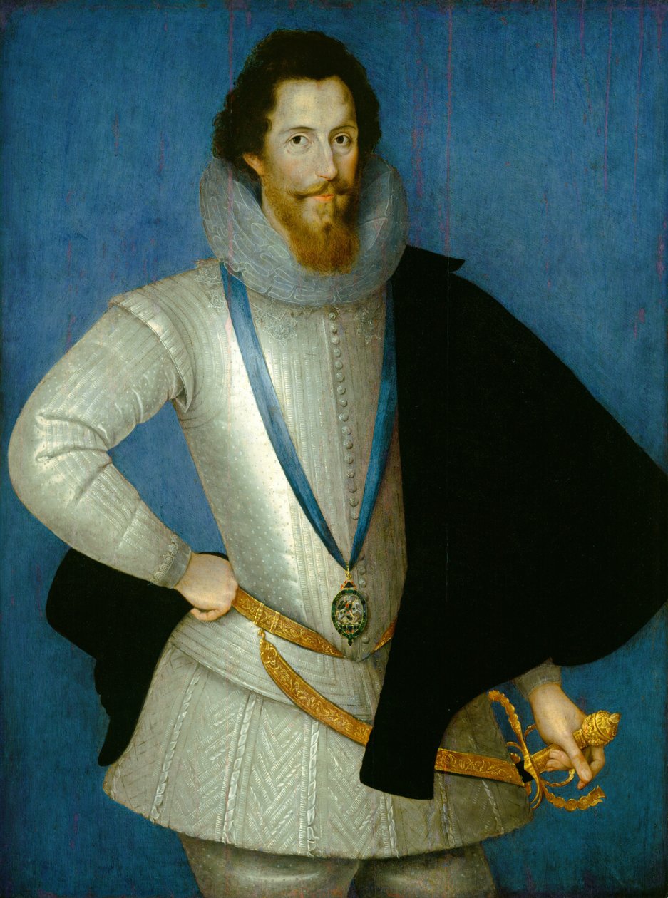 Robert Devereux, 2º Conde de Essex de the Younger Studio of Marcus Gheeraerts