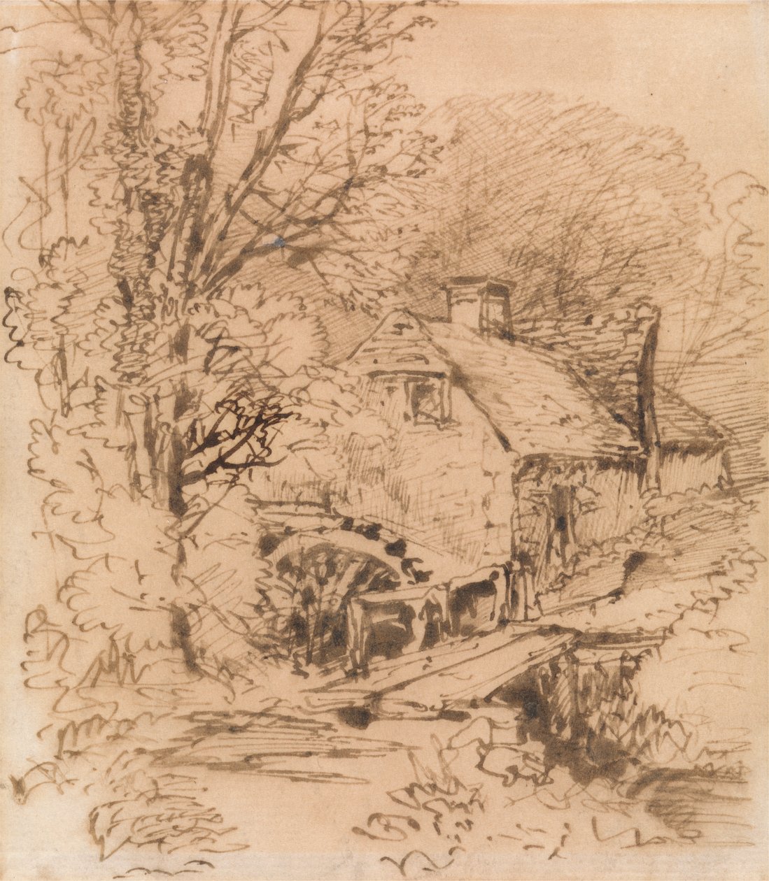 Moinho perto de Newbury de unknown artist
formerly John Constable