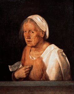 La Vecchia (A Velha Mulher) depois de 1505 (óleo sobre tela)