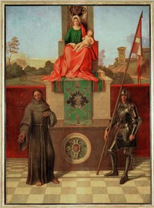 Pale di Castelfranco (pintura) de (1476/8-1510) Giorgione