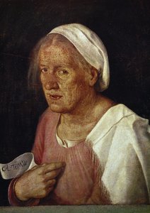 La Vecchia (a velha), depois de 1505 (óleo sobre tela)
