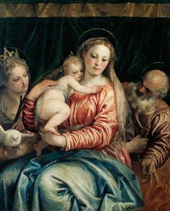 Madonna e Criança, São Pedro e Santa Inês