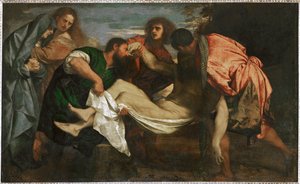 O sepultamento de Cristo ...