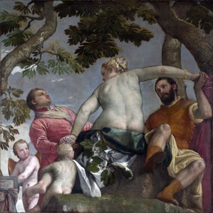 Infidelidade, c.1575 (óleo sobre tela) de Veronese