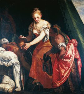 Judith com a cabeça de Holofernes (óleo sobre tela)