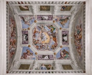 O Olimpo, cofre do Salão do Olimpo de Veronese