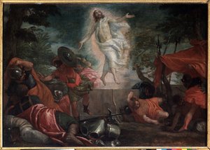 A Ressurreição, c.1580 (óleo sobre tela) de Veronese