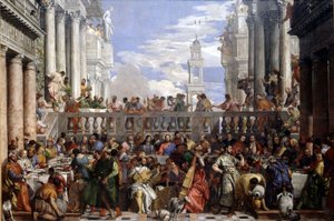 O Casamento de Caná (Milagre da transformação da água em vinho por Veronese