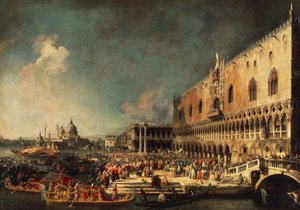 A chegada do embaixador francês em Veneza